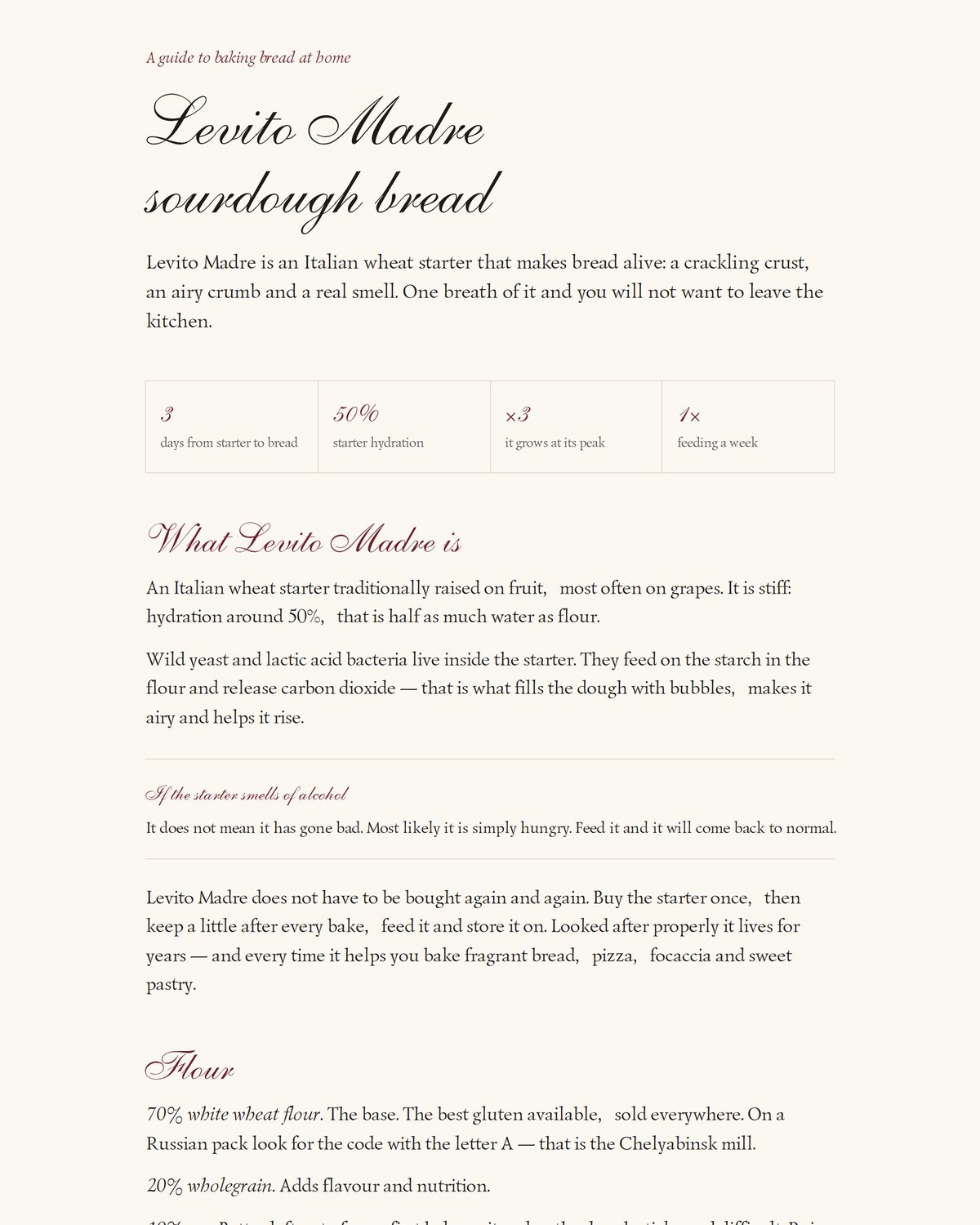 Bread guide: Allegretto Script and Lazurski